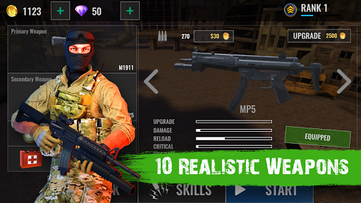 Zombie Shooter Hell 4 Survival APK MOD screenshots 2