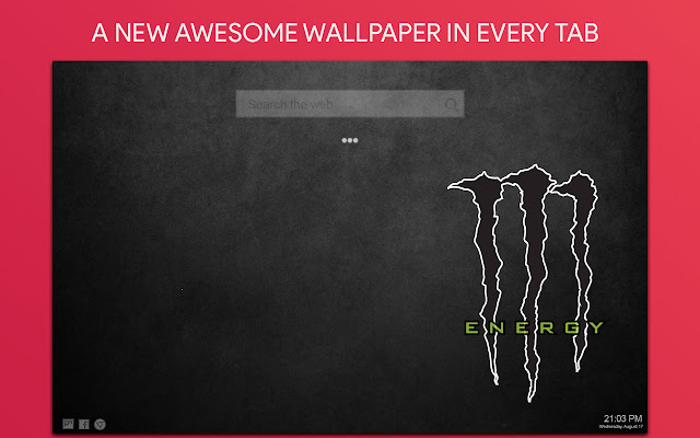 Monster Wallpaper HD Custom New Tab