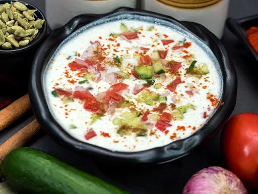 Mix vegetable raita