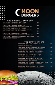 Moon Burgers menu 1