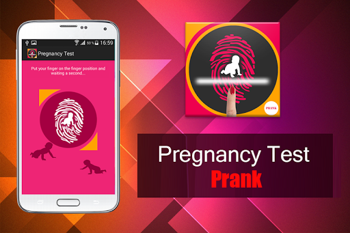 Pregnancy Test App Prank