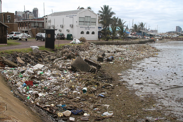 Raw sewage and other refuse has been leaking into the Durban yacht marina.