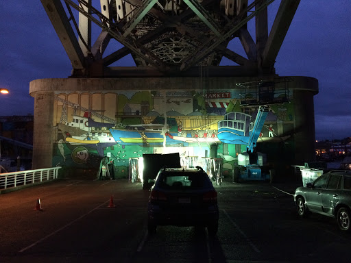 Granville Bridge Wall Mural