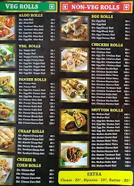 The Kathi Roll Express menu 6