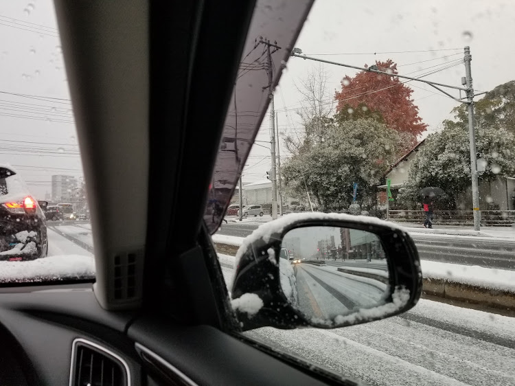 スカイラインの大雪警報・洗車・雪・今年もあとわずかに関するカスタム事例の投稿画像3枚目