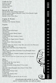 Palms Kitchen - Fairfield By Marriott menu 2