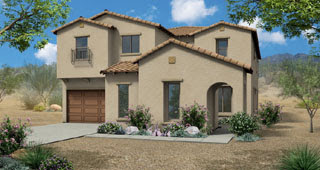 Primrose floor plan by Woodside Homes in Layton Lakes New Homes Chandler AZ 85286