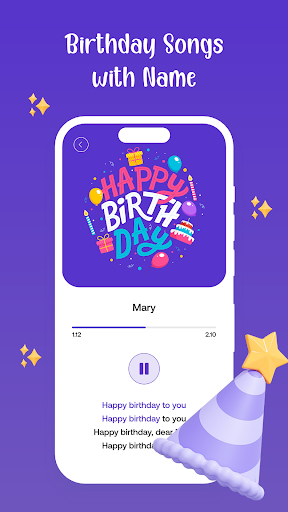 Screenshot Happy Birthday App