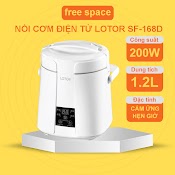 Nồi Cơm Điện Tử Đa Năng Cảm Ứng Lotor Sf - 168D Nấu Cơm Nấu Cháo Hầm Canh Giữ Ấm Có Hẹn Giờ Thông Minh