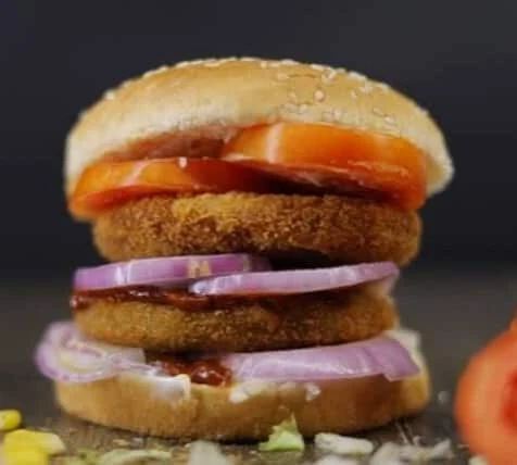 Veg Crispy Double Patty Burger
