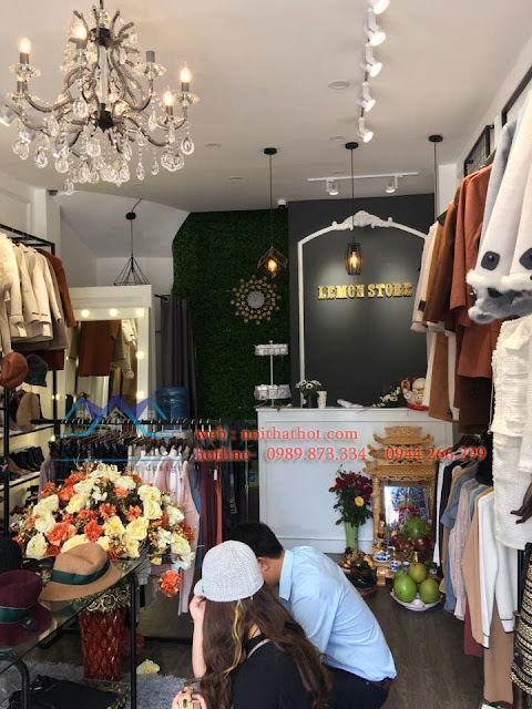 thiết kế shop thời trang nữ