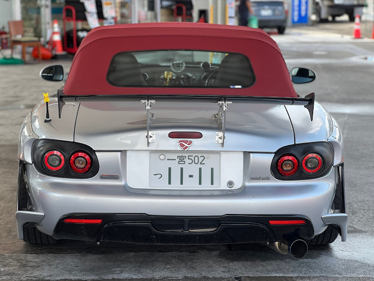 ロードスターのドライブ・秘密の洞窟・虹が出てた✨に関するカスタム事例の投稿画像2枚目