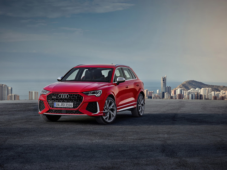 The potent new RSQ3 was one of the many performance Audi products launched in 2021.