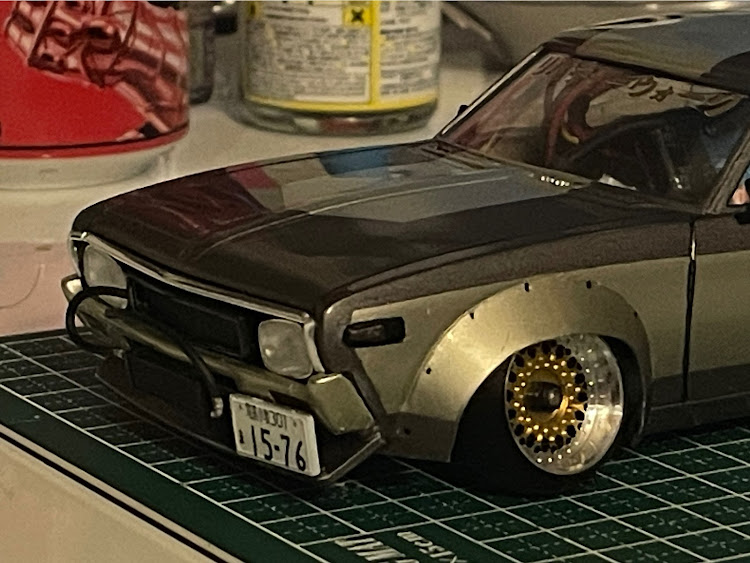 MPVの北海道◯くま連合協会・130ローレルSGX・1/24 RWD・オイルエレメント交換・Dに入庫に関するカスタム事例の投稿画像8枚目