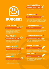 Burger Crew menu 2