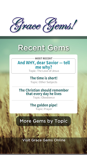 Grace Gems Devotionals