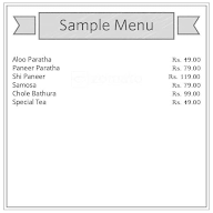 Gulshan dhaba menu 1