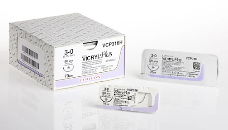 Vicryl Plus 2/0 2x70cm VCP625E