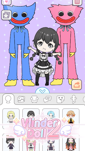 Screenshot Vlinder Doll 2: dress up games