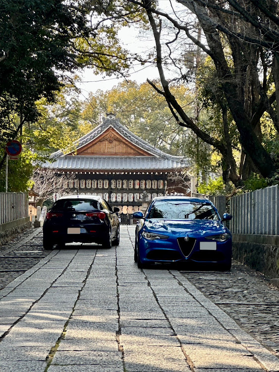 ジュリエッタのアルファロメオ・向日神社・ジュリア ヴェローチェに関するカスタム事例の投稿画像4枚目