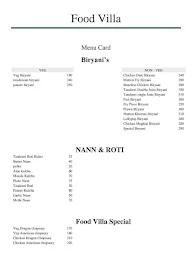 Food Villa menu 4