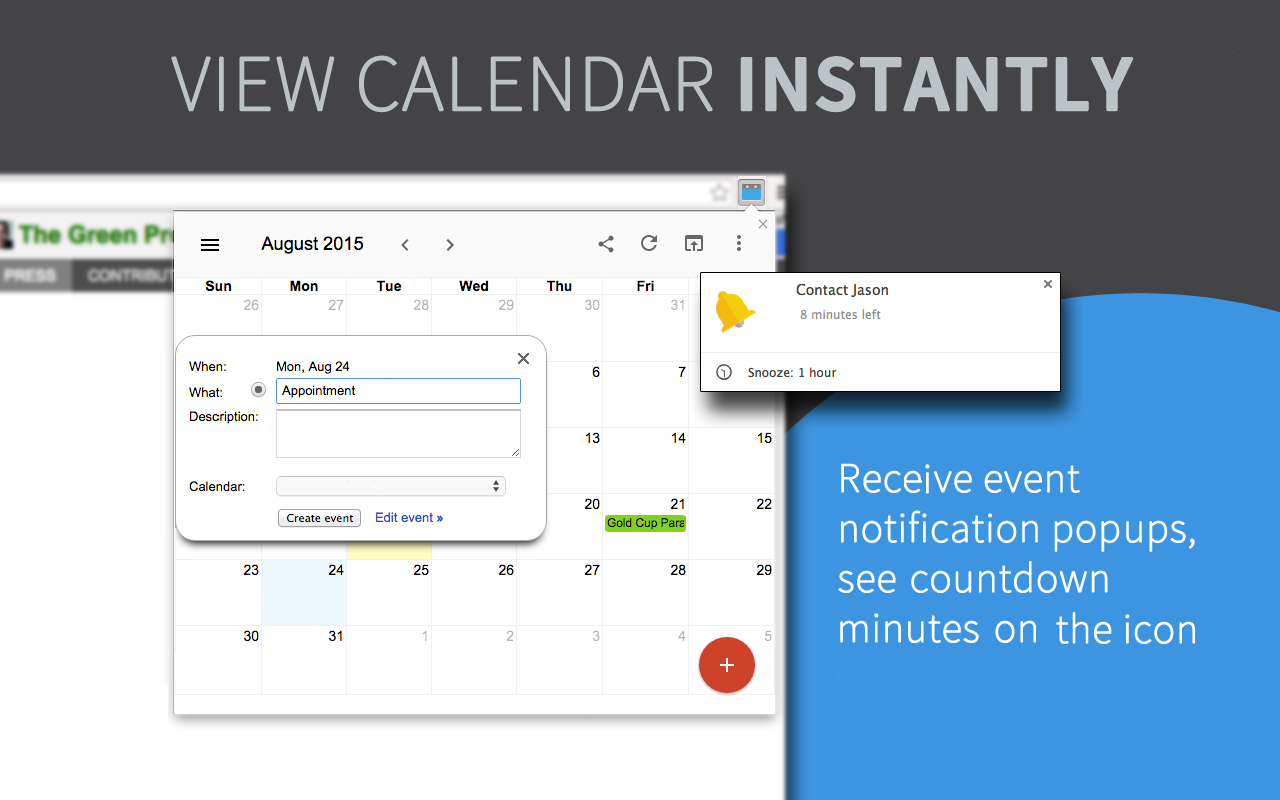 Checker Plus for Google Calendar™ Preview image 3