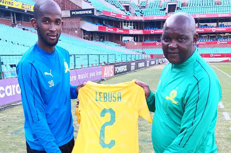 Mameledi Sundowns defensive hardman, Mosa Lebusa.