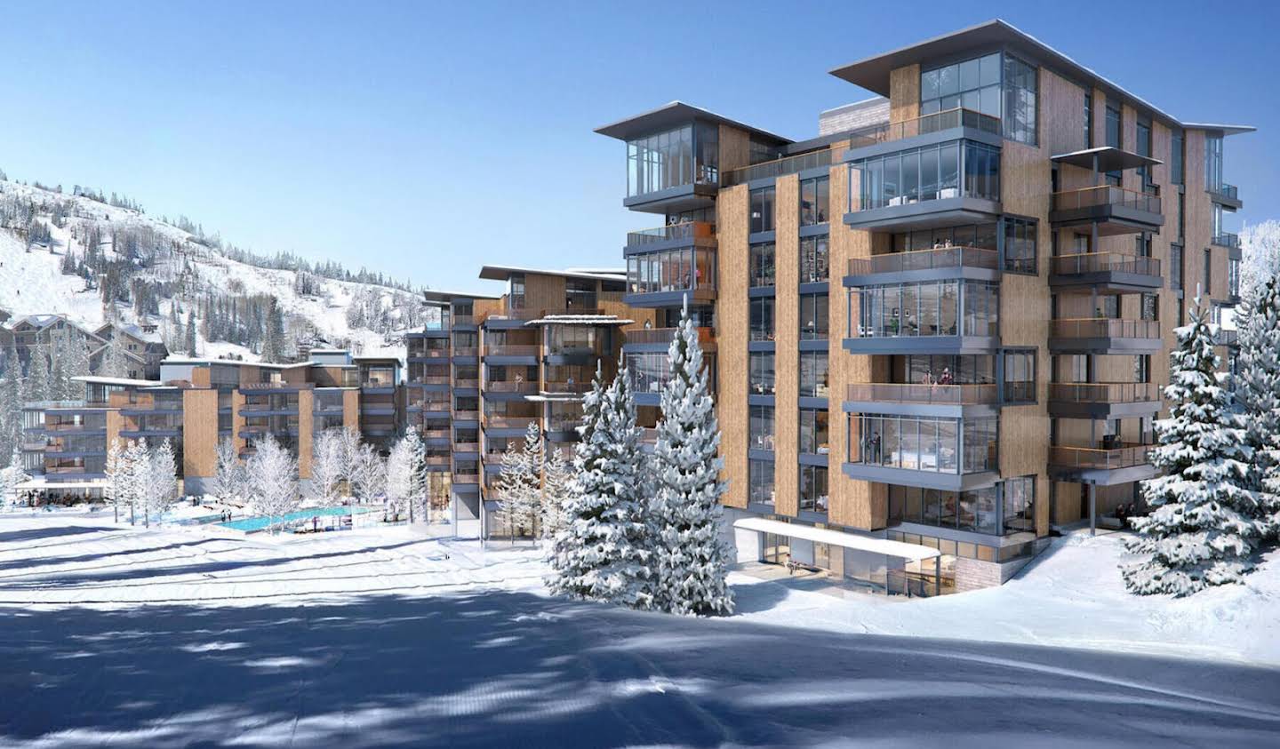 Appartement avec terrasse et piscine Park City