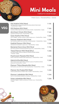 BOX8 - Desi Meals menu 1