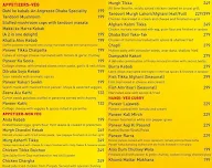 Angrezee Dhaba menu 1