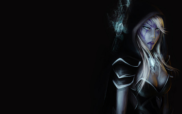 Dota 2 Drow Ranger 1920 x 1080 chrome extension