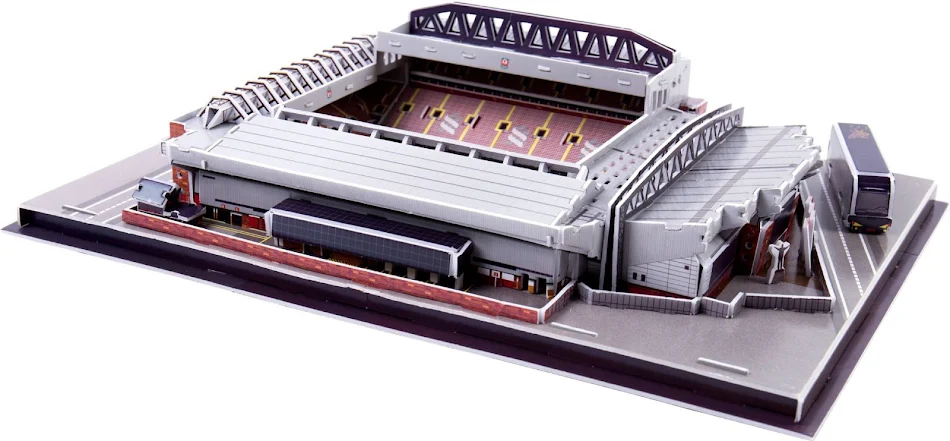 Klasik Yapboz Kendin Yap 3D Puzzle Dünya Futbol Stadyumu Avrupa Futbol Sahası Monte Edilebilir Yapı Modeli Oyuncak