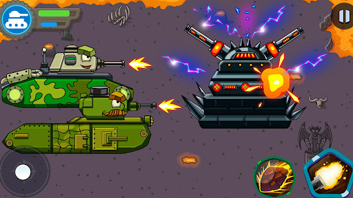 Screenshot Tank battle: Tanks War 2D