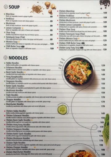 ShakeChili Restaurant menu 