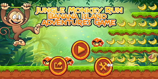 ?Jungle Monkey Run: Banana Island Adventures Game - v2.0