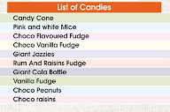 House Of Candy menu 6