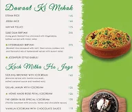 The Green Bliss menu 7