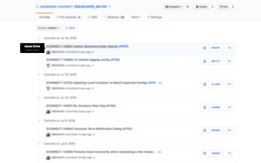 Cerner Github JIRA Status