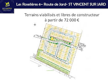 terrain à Saint-Vincent-sur-Jard (85)