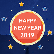 Happy New Year 2019 SMS Wishes - हैप्पी न्यू ईयर  Icon