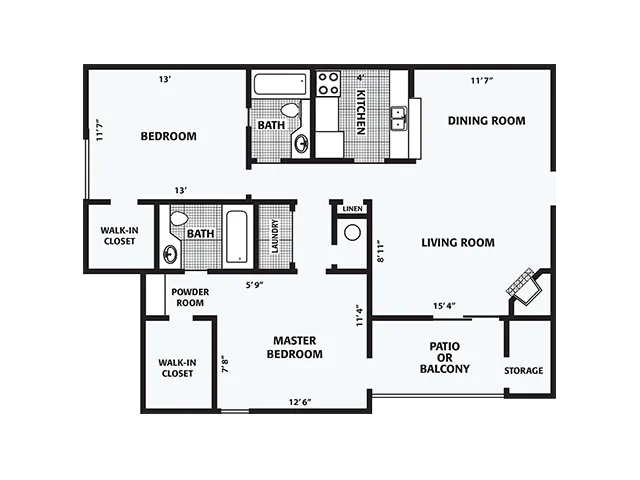 Dove Floorplan Diagram