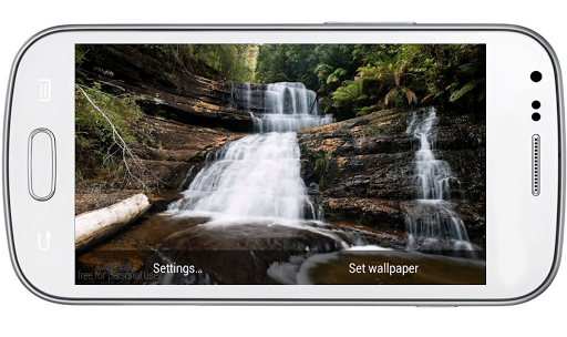 Secret Waterfall LiveWallpaper