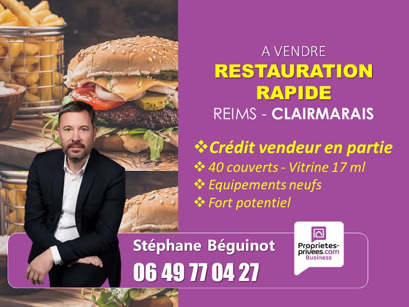 Vente locaux professionnels  120 m² à Reims (51100), 185 000 €