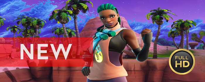 Zina Fortnite Skin Wallpapers HD New Tab marquee promo image