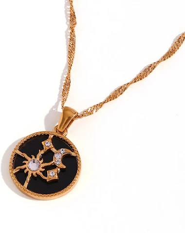 Betaalbare luxe mode hanger ketting - 0