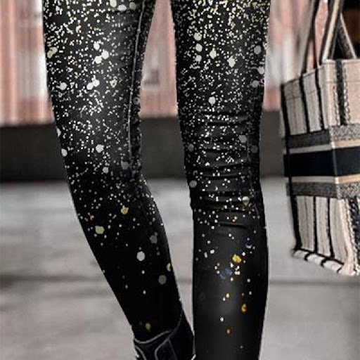 Title 2, High Waist Leggings with Metal Buttons provide ...