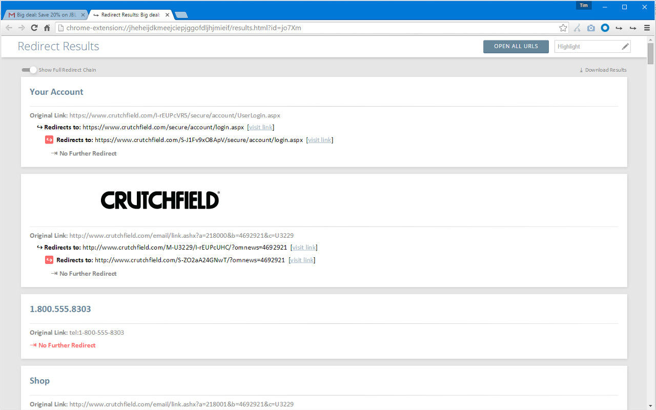 Redirect Check Preview image 3