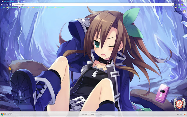 Hyperdimension Neptunia 02 - 1600x900 chrome extension