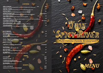 The Spicy River Rishikesh menu 