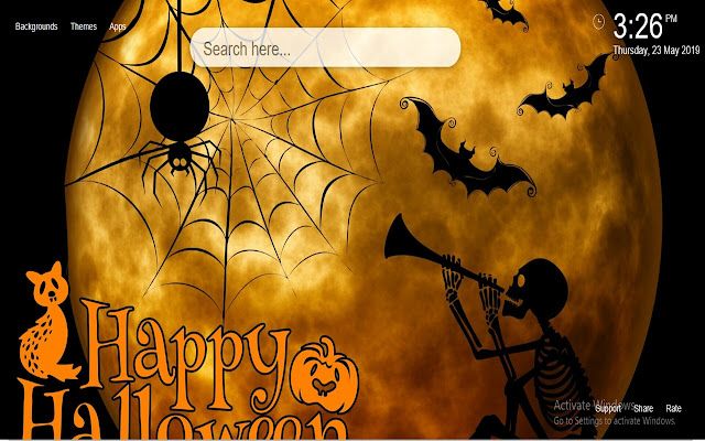 Halloween HD Wallpapers New Tab